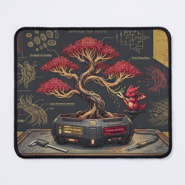 Item preview, The Scalability Blueprint: Red Dragon Bonsai Workshop designed and sold by MarkRemarkable.