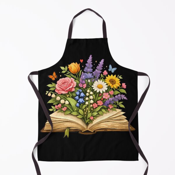 Item preview, Open Book With Blooming Wildflowers designed and sold by By:MarcinK.