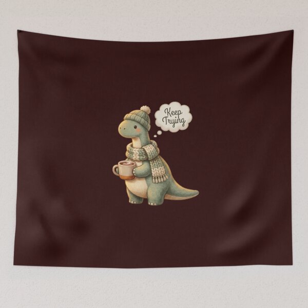 Item preview, Keep Trying  designed and sold by AP Digi Store.