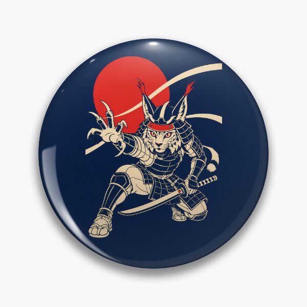 Item preview, Samurai Lynx designed and sold by KungPowUnicorn.