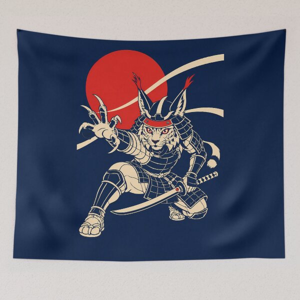 Item preview, Samurai Lynx designed and sold by KungPowUnicorn.