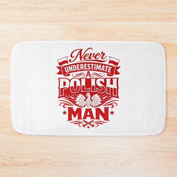 Item preview, Never Underestimate a Polish Man – Polish proverb designed and sold by Pineapple-Tree.