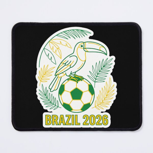 Item preview, Brazil 2026 Toucan Tropical Soccer Ball — Botanical Illustration designed and sold by David Mateo ArtWorks.