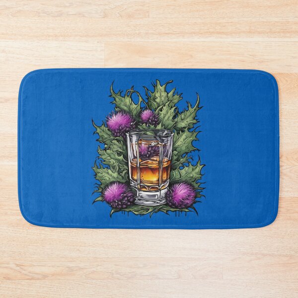 Item preview, A Wee Dram For The Bard Of Scotland With Thistle designed and sold by taiche.