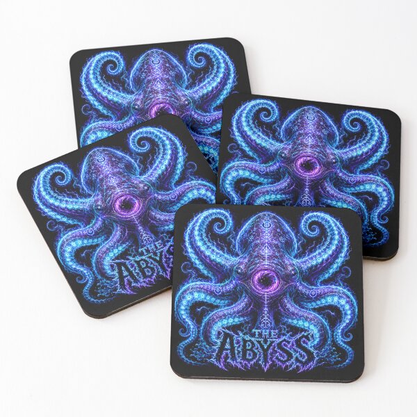 Item preview, The Abyss Octopus Gothic Cosmic Horror Dark Fantasy T-Shirt designed and sold by Martin's_Design.