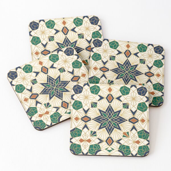 Item preview, Premium Geometric Starburst Seamless Pattern designed and sold by crackerflake.