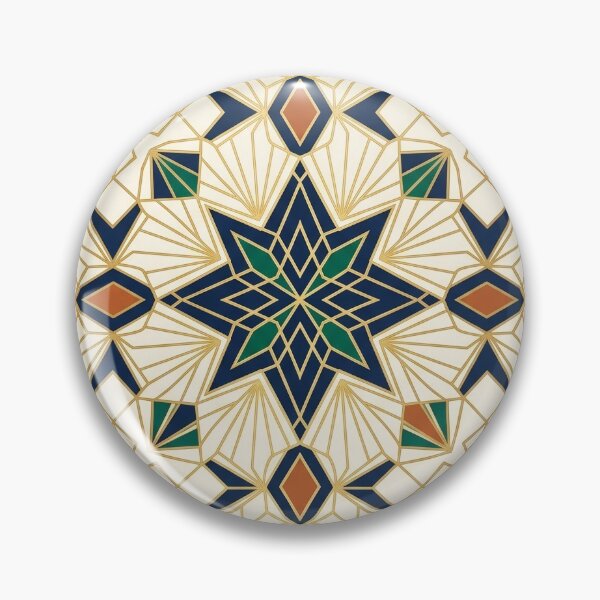 Item preview, Premium Geometric Starburst Seamless Pattern designed and sold by crackerflake.