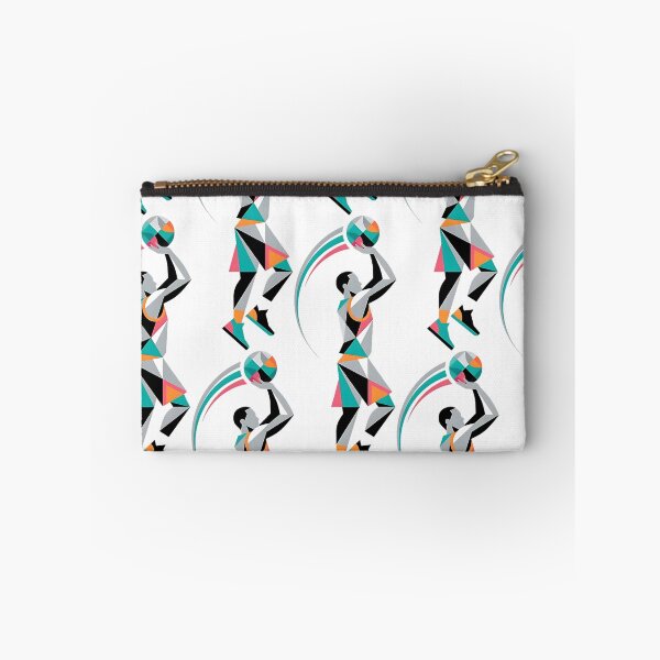Item preview, Geometric Polygon Basketball Player Jump Shot Art designed and sold by onjcdesign.