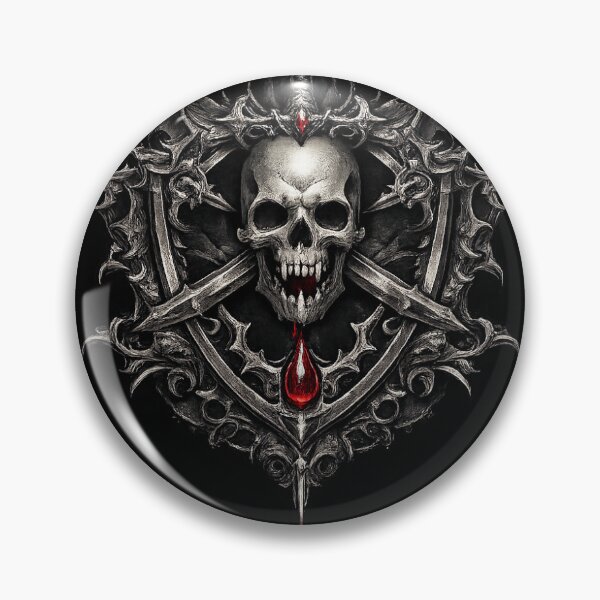 Item preview, VAMPYR Deathwing Crest designed and sold by VAMPYRWear.