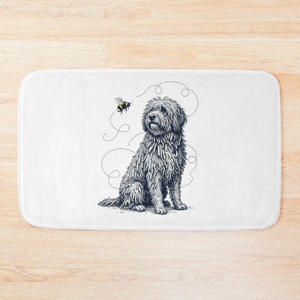 Item preview, Puli Bumble Bee Honeybee Dog Lover designed and sold by Kimberley King Art  King Art.