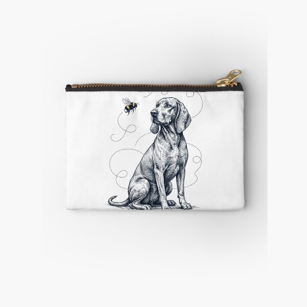 Item preview, Redbone Coonhound Bumble Bee Honeybee Dog Lover designed and sold by Kimberley King Art  King Art.