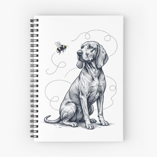 Item preview, Redbone Coonhound Bumble Bee Honeybee Dog Lover designed and sold by Kimberley King Art  King Art.