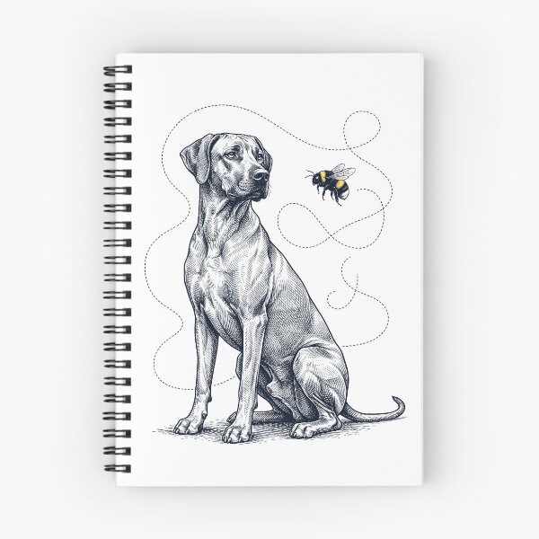 Item preview, Rhodesian Ridgeback Bumble Bee Honeybee Dog Lover designed and sold by Kimberley King Art  King Art.