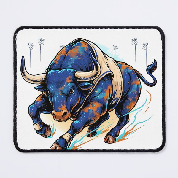 Item preview, Cosmic Baseball Bull Mascot designed and sold by RBToper.