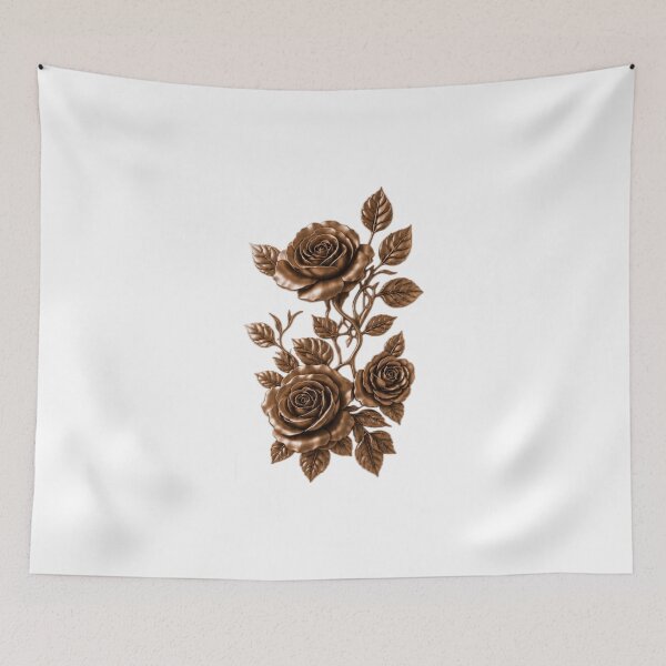 Item preview, Vintage Bronze Rose Design designed and sold by Studioartwork.