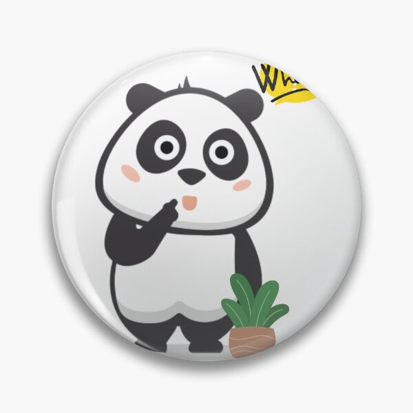 Artikelvorschau, Kawaii überraschter Panda! Was?! entworfen und verkauft von yuki-hana.