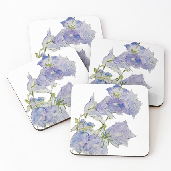 Item preview, Campanula Flower Watercolour  designed and sold by Robert Petcher Art.