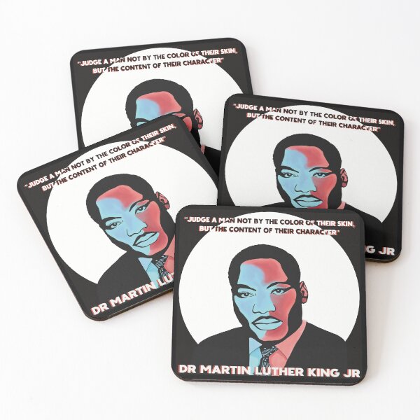 Item preview, Cita del Dr. Martin Luther King: NO JUZGUES A UN HOMBRE POR EL COLOR DE SU PIEL, SINO POR LA INTEGRALIDAD DE SU CARÁCTER. designed and sold by KateVanFloofno1.