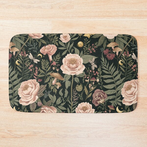 Item preview, Enchanted Garden Maximalist Botanical Seamless Pattern designed and sold by Pink-Blossoms.