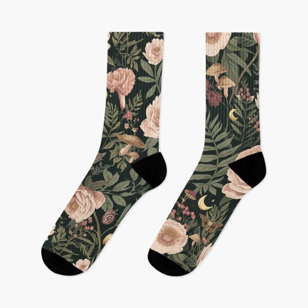 Item preview, Enchanted Garden Maximalist Botanical Seamless Pattern designed and sold by Pink-Blossoms.
