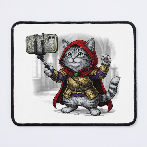 Item preview, The Knight Cat designed and sold by krabbaraban.