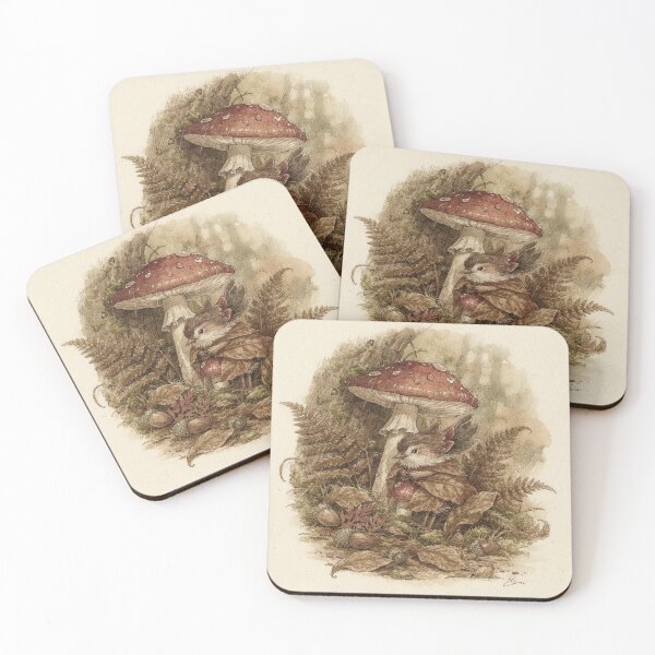 Item preview, Sprite Sheltering from the Rain designed and sold by PictorialWhimsy.