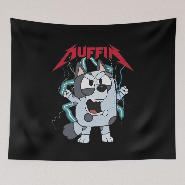 Item preview, Muffins Angry Metal Rock Lightning designed and sold by hardsuppodopo.