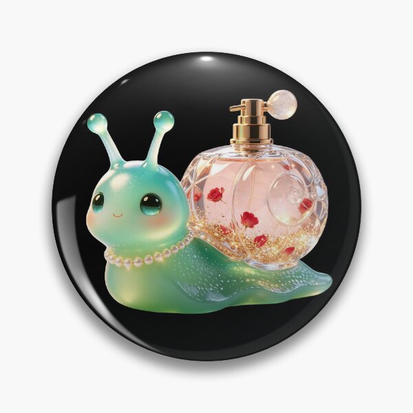 Item preview, Emerald Snail - Vintage Crystal Perfume & Enchanted Elixir designed and sold by ABYSSLAB.
