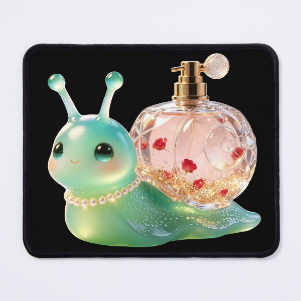 Item preview, Emerald Snail - Vintage Crystal Perfume & Enchanted Elixir designed and sold by ABYSSLAB.