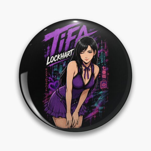 Item preview, Tifa Lockhart - Purple Dress designed and sold by superhetero.