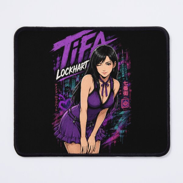 Item preview, Tifa Lockhart - Purple Dress designed and sold by superhetero.