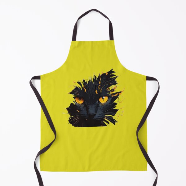 Item preview, Mystical Black Cat with Golden Eyes | Dark Fantasy Feline Art designed and sold by Macias123.