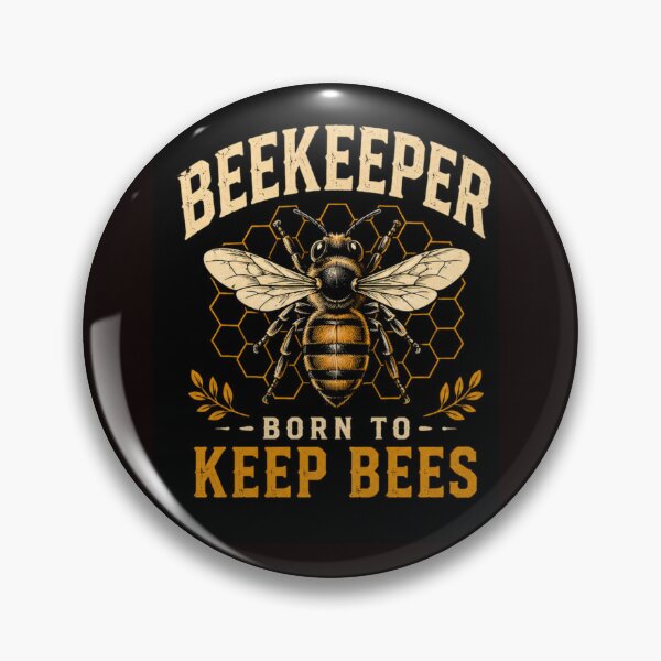 Item preview, Retro Beekeeping Honeycomb Quote Bee Lover designed and sold by HALYNA070824.