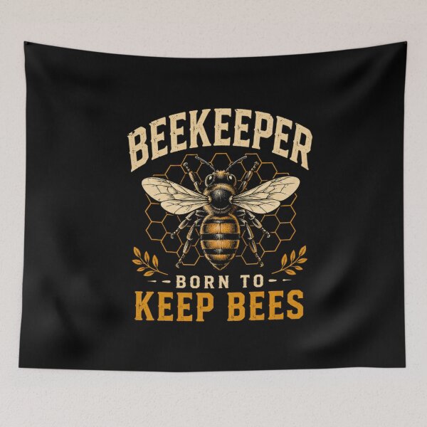 Item preview, Retro Beekeeping Honeycomb Quote Bee Lover designed and sold by HALYNA070824.
