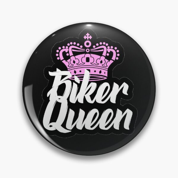 Item preview,  Biker Queen Sticker designed and sold by Shyamora.