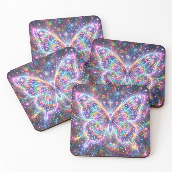 Item preview, Butterfly Spirit – Cosmic Neon Wings 2 designed and sold by RH Design Lab.