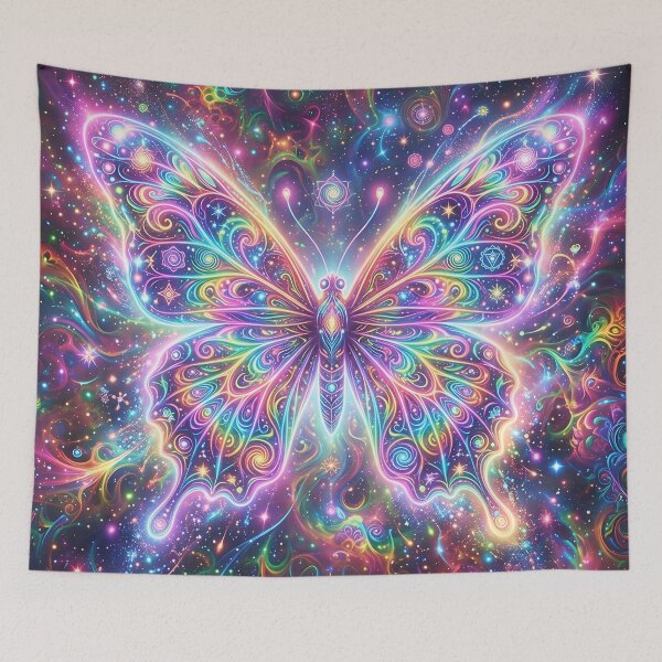 Item preview, Butterfly Spirit – Cosmic Neon Wings 2 designed and sold by RH Design Lab.