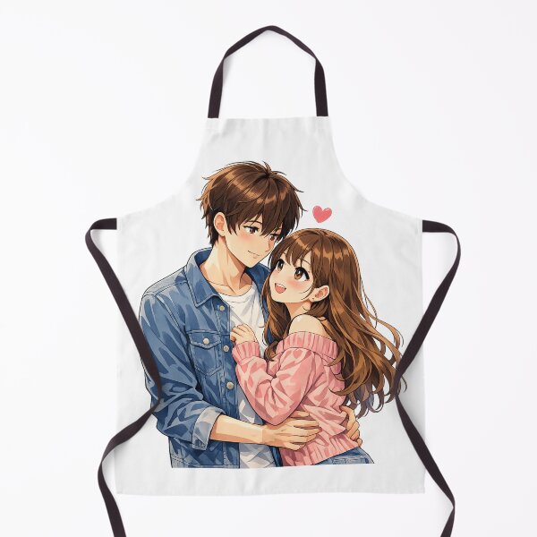 Item preview, Anime couple in a sweet embrace designed and sold by ARIN2550.