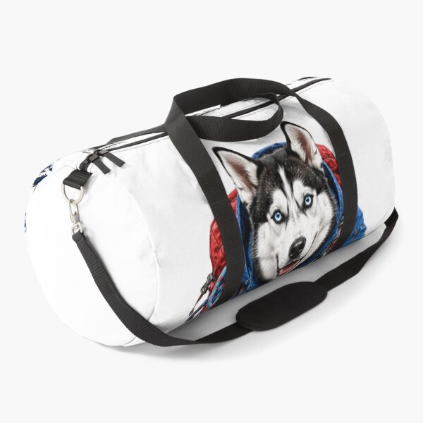 Item preview, Reach The Peak Husky Mountain Adventure Sticker designed and sold by PawFusionArt.