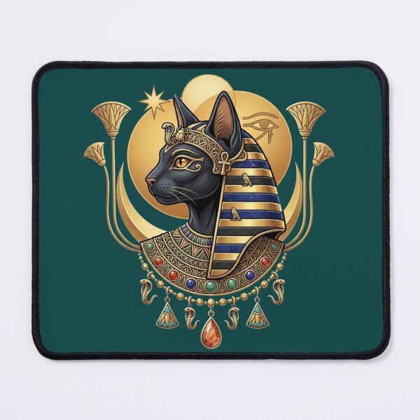 Item preview, Bastet Egyptian Cat Goddess | Ancient Egypt Sacred Feline Art Design designed and sold by Queen Cleopatra.