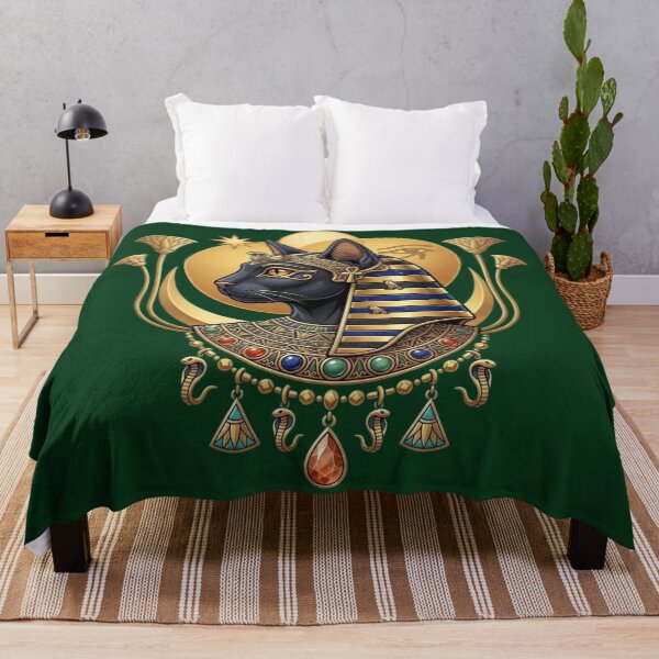 Item preview, Bastet Egyptian Cat Goddess | Ancient Egypt Sacred Feline Art Design designed and sold by Queen Cleopatra.
