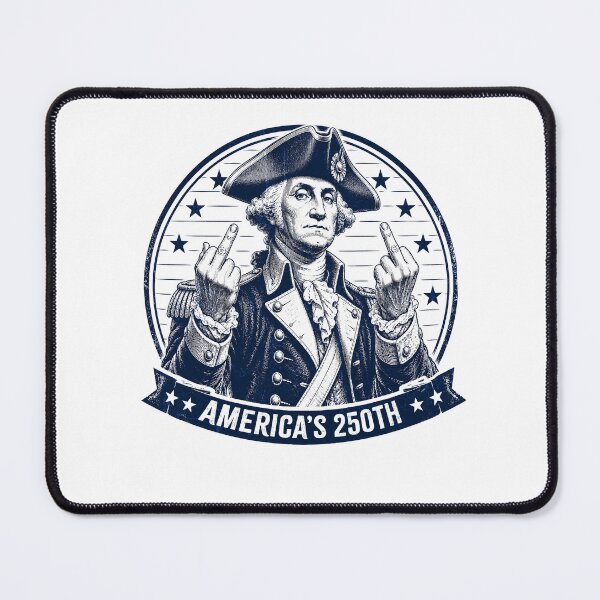 Item preview, Funny George Washington Middle Finger designed and sold by elongatedjazz.