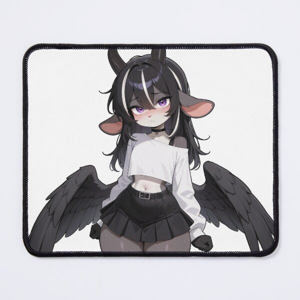 Item preview, Nyxie the Mall Goth designed and sold by CeluniaMoon's Art - Cute Furry, Anime, and More! .