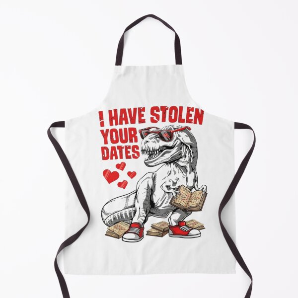 Item preview, I Have Stolen Your Dates - Funny T-Rex Valentine's Day Pun designed and sold by QUIRKFITs.