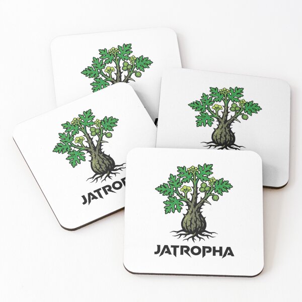 Item preview, Minimalist Jatropha Fissispina Caudex Plant Graphic designed and sold by GreenDivisionJP.