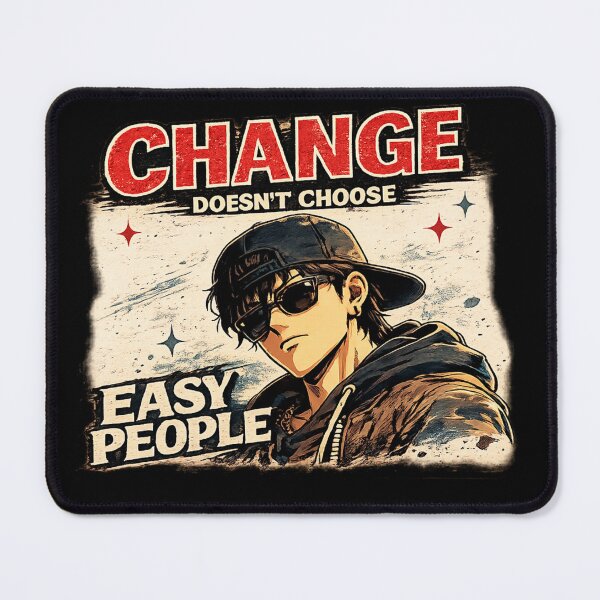 Item preview, Change Doesn't Choose Easy People designed and sold by jeehh.