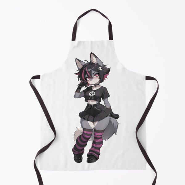 Item preview, Selune the Mall Goth designed and sold by CeluniaMoon's Art - Cute Furry, Anime, and More! .