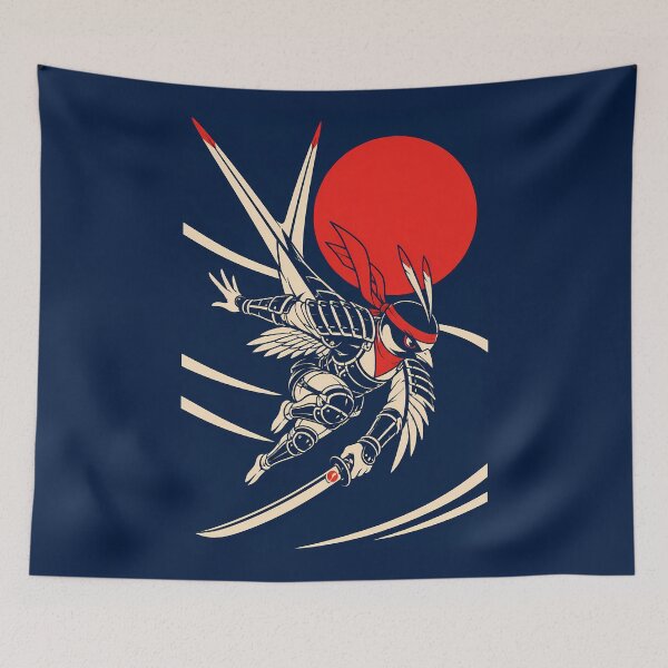 Item preview, Samurai Swallow designed and sold by KungPowUnicorn.