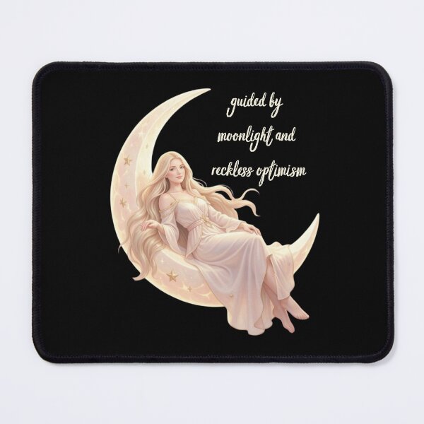 Item preview, Guided by Moonlight and Reckless Optimism | Pastel Moon Witch designed and sold by Starlett Designs.