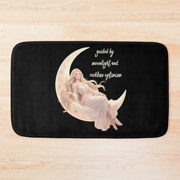Item preview, Guided by Moonlight and Reckless Optimism | Pastel Moon Witch designed and sold by Starlett Designs.